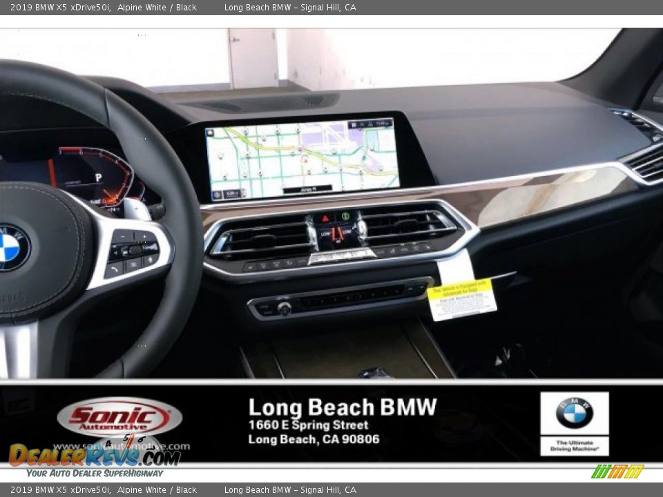 2019 BMW X5 xDrive50i Alpine White / Black Photo #5