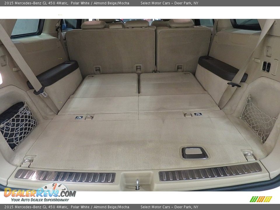2015 Mercedes-Benz GL 450 4Matic Polar White / Almond Beige/Mocha Photo #20