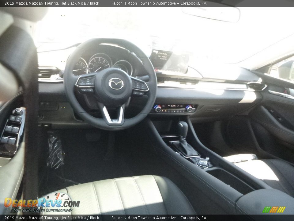 2019 Mazda Mazda6 Touring Jet Black Mica / Black Photo #9