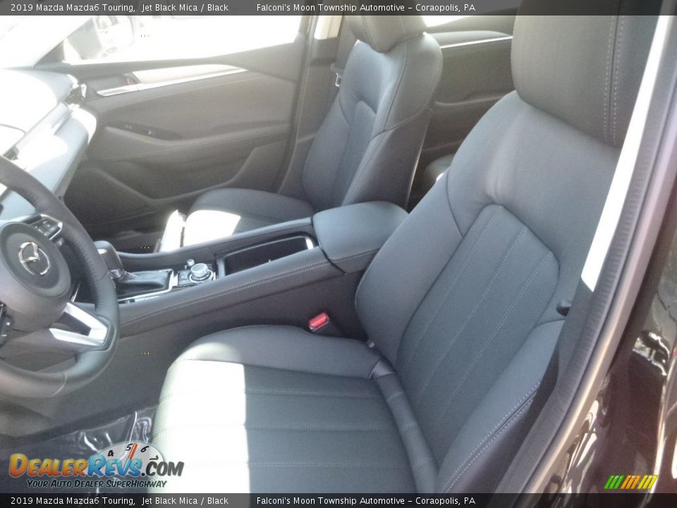 2019 Mazda Mazda6 Touring Jet Black Mica / Black Photo #11