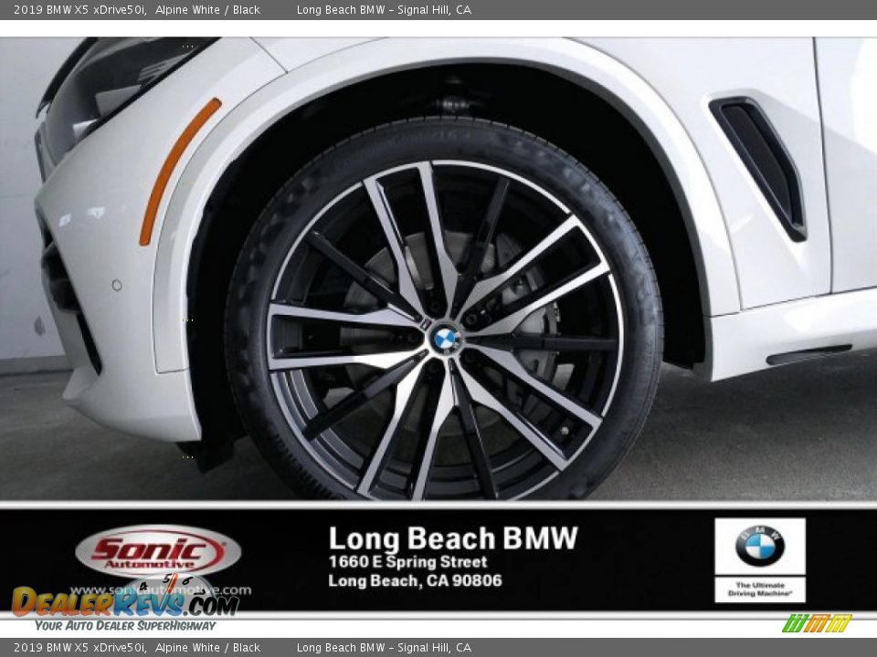 2019 BMW X5 xDrive50i Alpine White / Black Photo #9