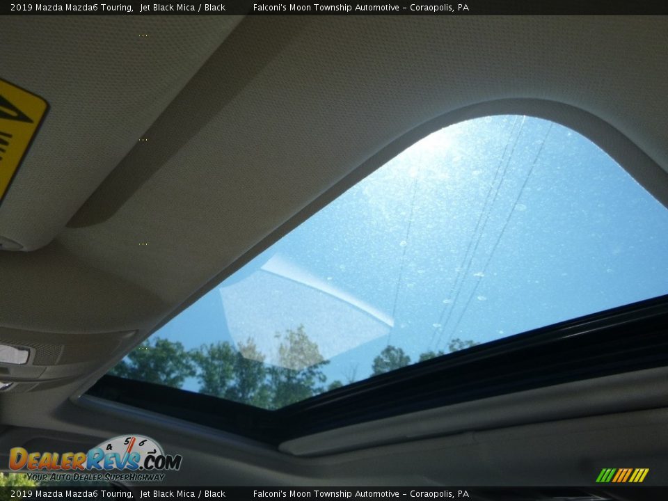 2019 Mazda Mazda6 Touring Jet Black Mica / Black Photo #13