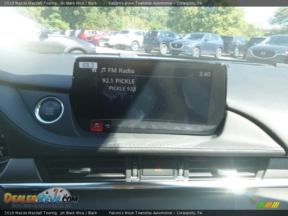 2019 Mazda Mazda6 Touring Jet Black Mica / Black Photo #14