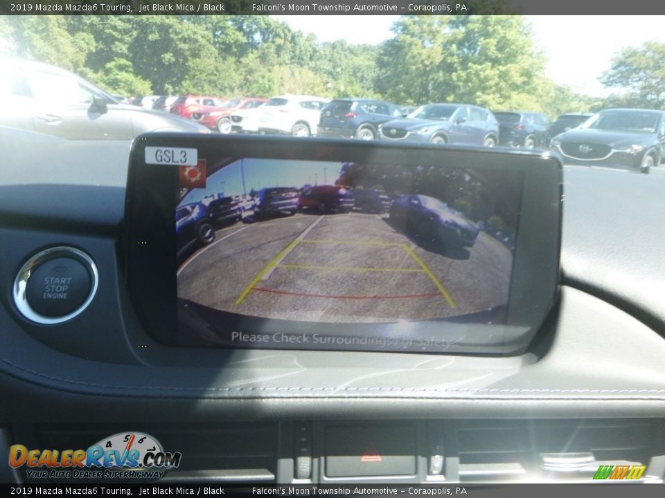 2019 Mazda Mazda6 Touring Jet Black Mica / Black Photo #15