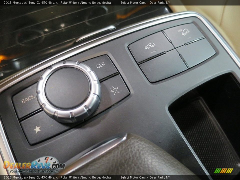 2015 Mercedes-Benz GL 450 4Matic Polar White / Almond Beige/Mocha Photo #29