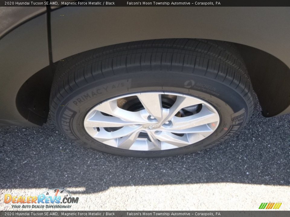 2020 Hyundai Tucson SE AWD Magnetic Force Metallic / Black Photo #8