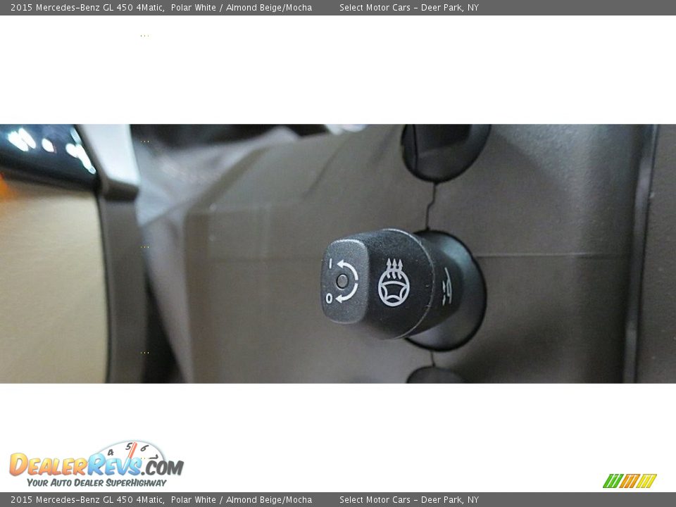 2015 Mercedes-Benz GL 450 4Matic Polar White / Almond Beige/Mocha Photo #31