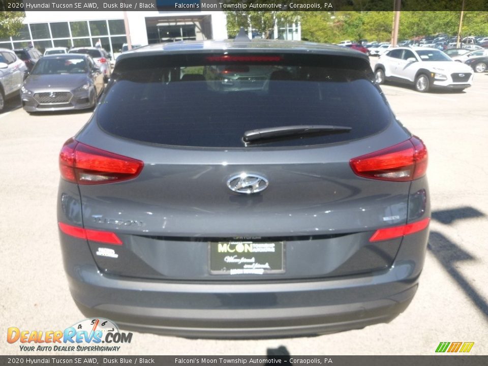 2020 Hyundai Tucson SE AWD Dusk Blue / Black Photo #7