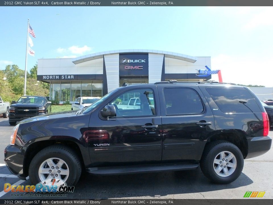 2012 GMC Yukon SLT 4x4 Carbon Black Metallic / Ebony Photo #1