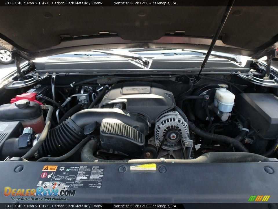 2012 GMC Yukon SLT 4x4 Carbon Black Metallic / Ebony Photo #2