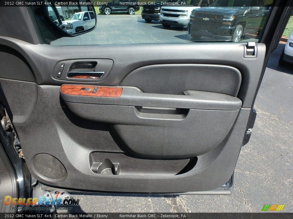 2012 GMC Yukon SLT 4x4 Carbon Black Metallic / Ebony Photo #6