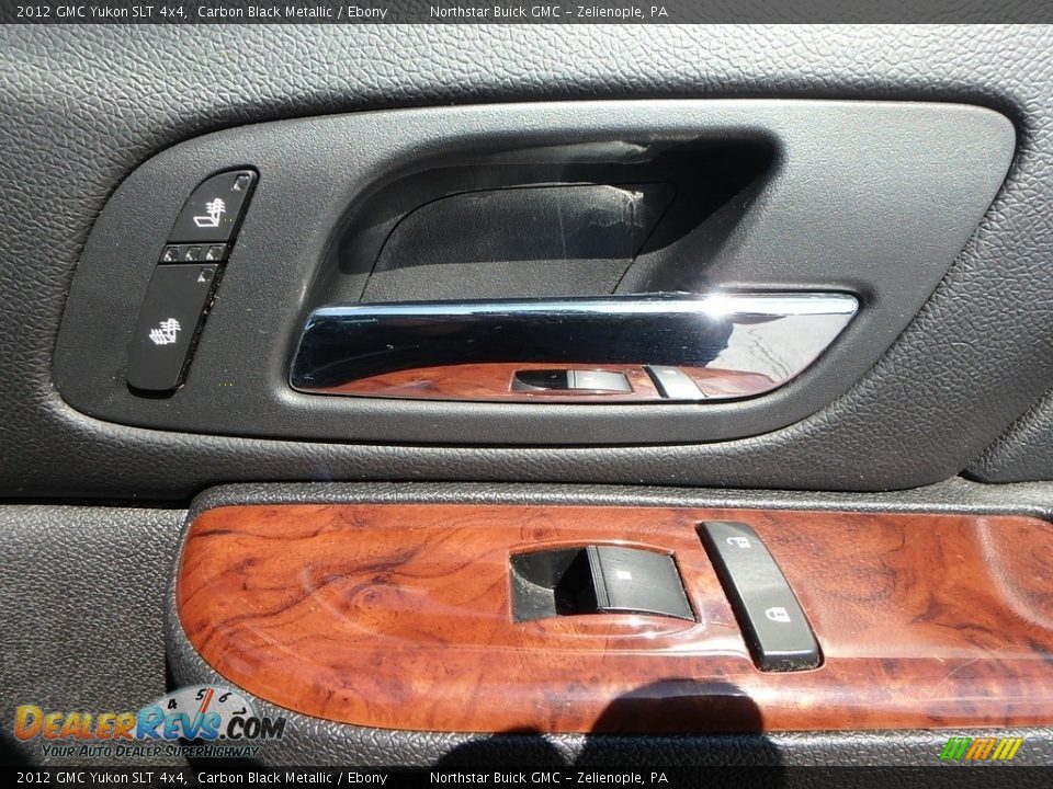2012 GMC Yukon SLT 4x4 Carbon Black Metallic / Ebony Photo #7