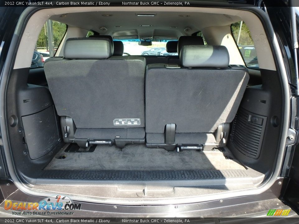 2012 GMC Yukon SLT 4x4 Carbon Black Metallic / Ebony Photo #11