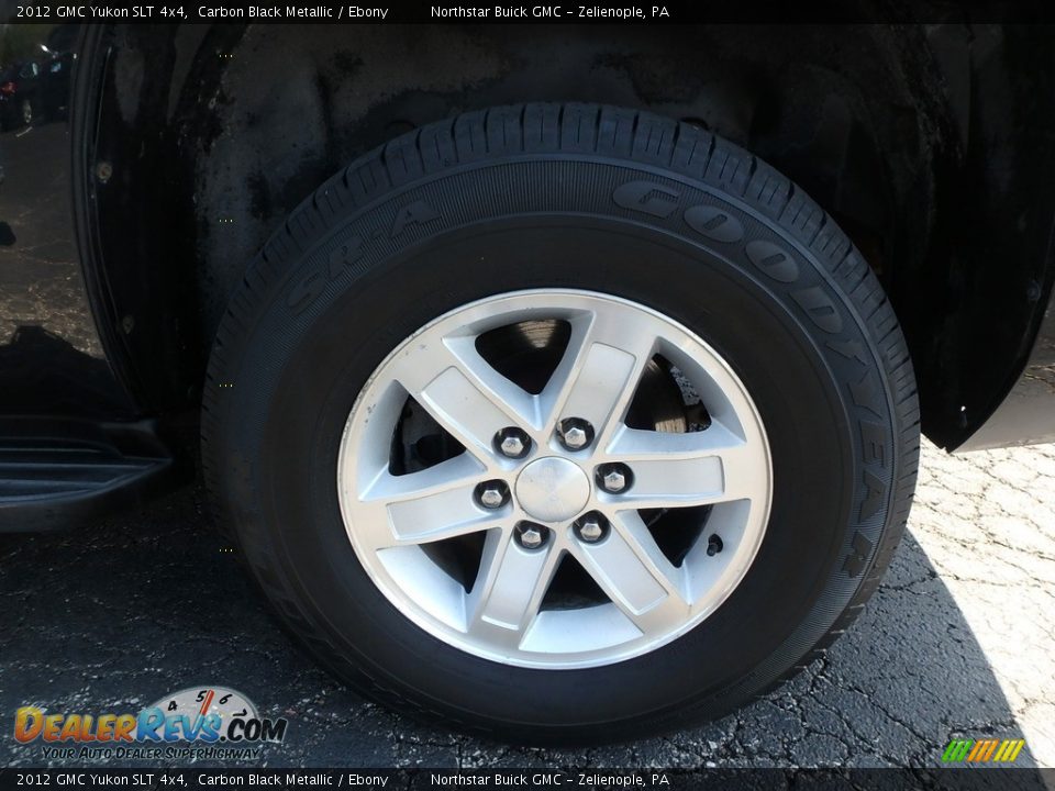 2012 GMC Yukon SLT 4x4 Carbon Black Metallic / Ebony Photo #13