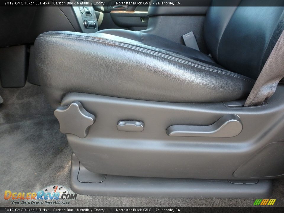 2012 GMC Yukon SLT 4x4 Carbon Black Metallic / Ebony Photo #16