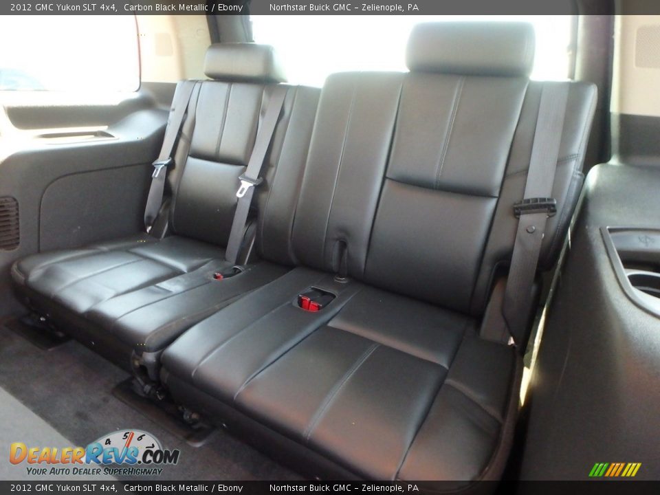2012 GMC Yukon SLT 4x4 Carbon Black Metallic / Ebony Photo #20