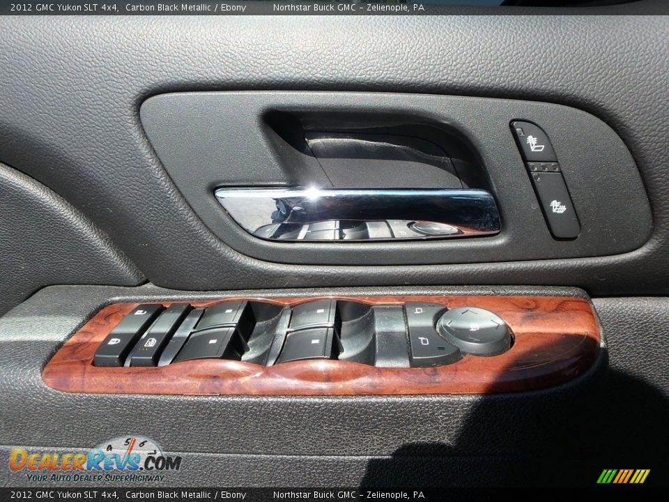 2012 GMC Yukon SLT 4x4 Carbon Black Metallic / Ebony Photo #24