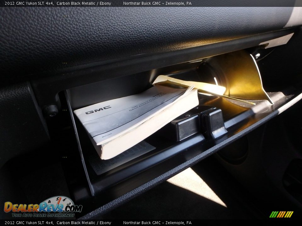 2012 GMC Yukon SLT 4x4 Carbon Black Metallic / Ebony Photo #27