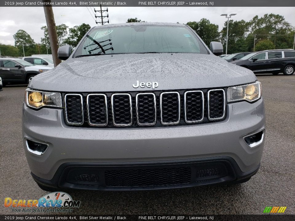 2019 Jeep Grand Cherokee Laredo 4x4 Billet Silver Metallic / Black Photo #2