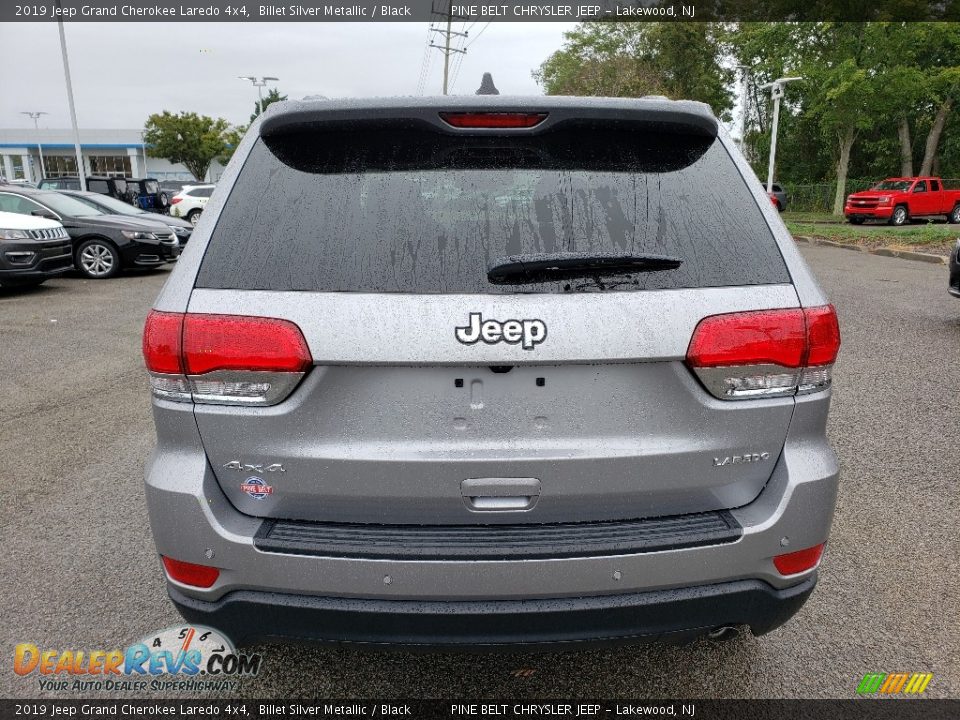 2019 Jeep Grand Cherokee Laredo 4x4 Billet Silver Metallic / Black Photo #5
