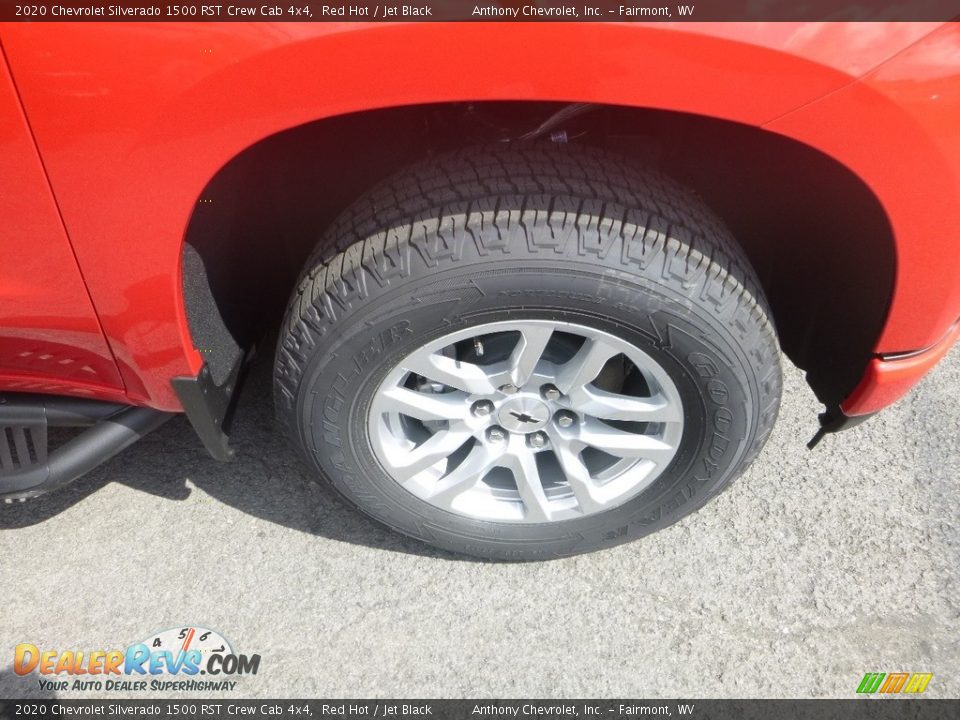 2020 Chevrolet Silverado 1500 RST Crew Cab 4x4 Red Hot / Jet Black Photo #2