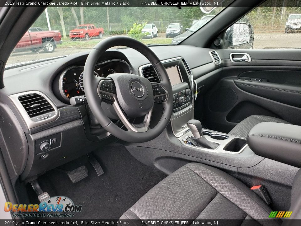 2019 Jeep Grand Cherokee Laredo 4x4 Billet Silver Metallic / Black Photo #7