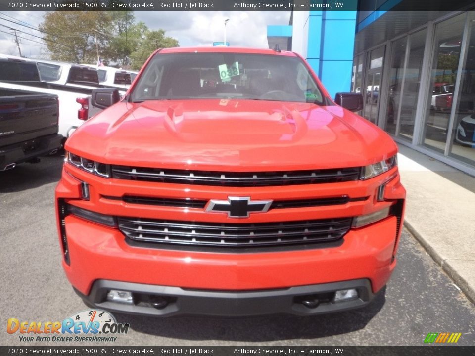 2020 Chevrolet Silverado 1500 RST Crew Cab 4x4 Red Hot / Jet Black Photo #11