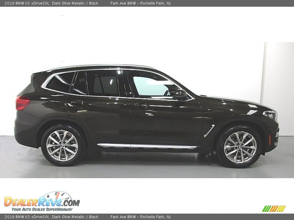 2019 BMW X3 xDrive30i Dark Olive Metallic / Black Photo #6