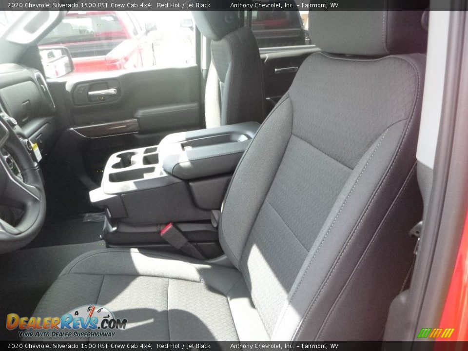 2020 Chevrolet Silverado 1500 RST Crew Cab 4x4 Red Hot / Jet Black Photo #12
