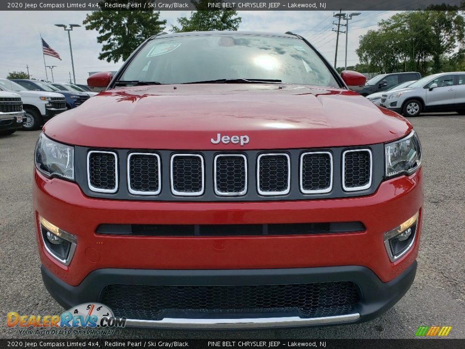 2020 Jeep Compass Limted 4x4 Redline Pearl / Ski Gray/Black Photo #2