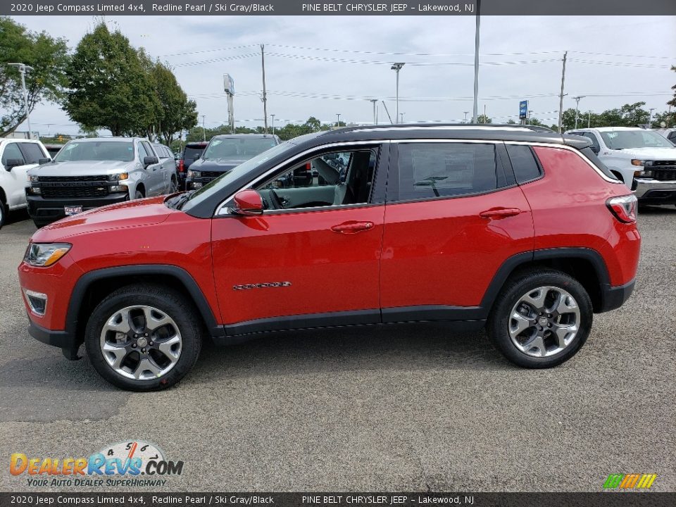 Redline Pearl 2020 Jeep Compass Limted 4x4 Photo #3