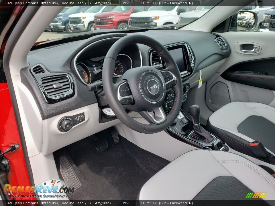 Ski Gray/Black Interior - 2020 Jeep Compass Limted 4x4 Photo #7