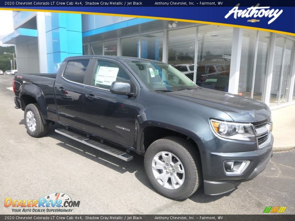 2020 Chevrolet Colorado LT Crew Cab 4x4 Shadow Gray Metallic / Jet Black Photo #1