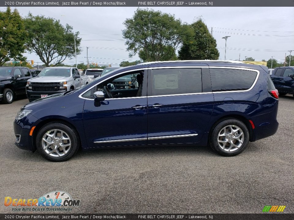 Jazz Blue Pearl 2020 Chrysler Pacifica Limited Photo #3