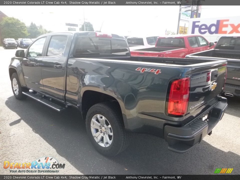 2020 Chevrolet Colorado LT Crew Cab 4x4 Shadow Gray Metallic / Jet Black Photo #9