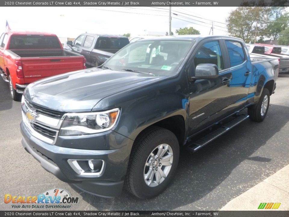 2020 Chevrolet Colorado LT Crew Cab 4x4 Shadow Gray Metallic / Jet Black Photo #10