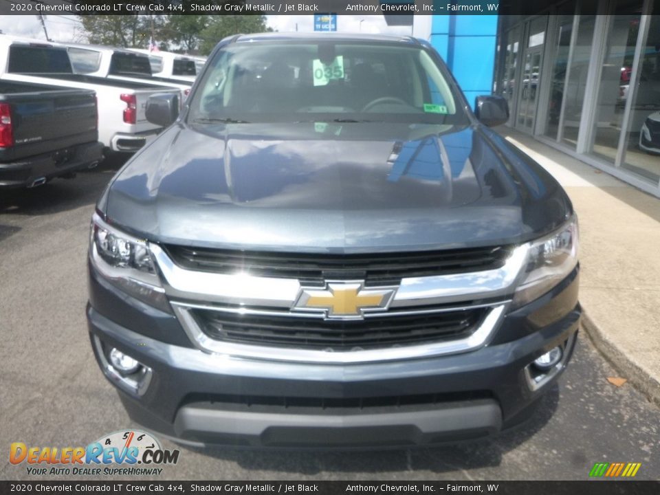 2020 Chevrolet Colorado LT Crew Cab 4x4 Shadow Gray Metallic / Jet Black Photo #11