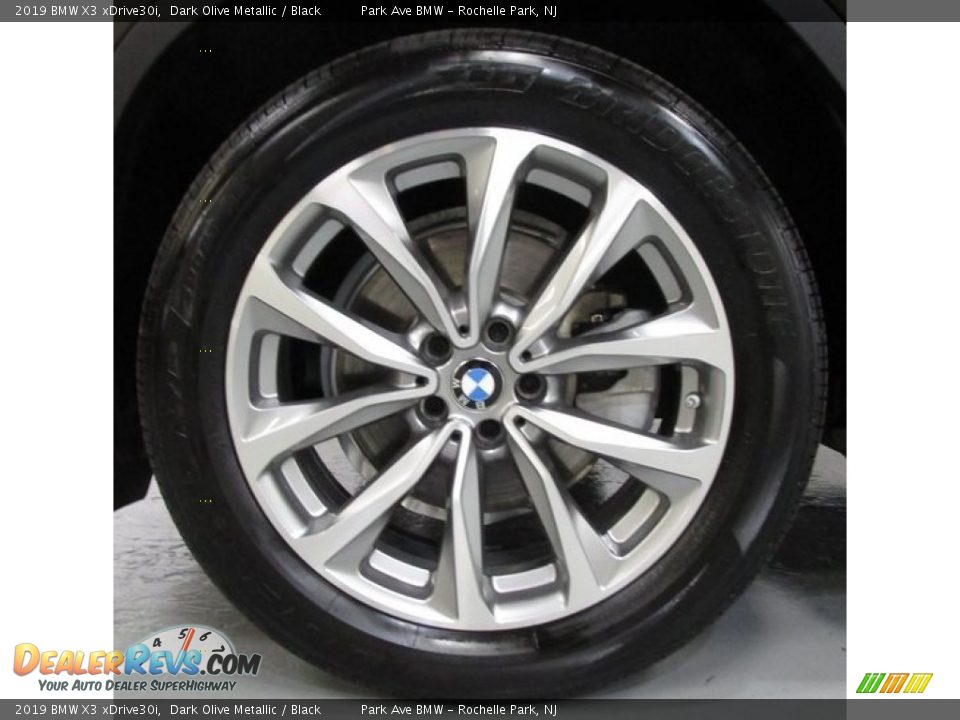2019 BMW X3 xDrive30i Dark Olive Metallic / Black Photo #30