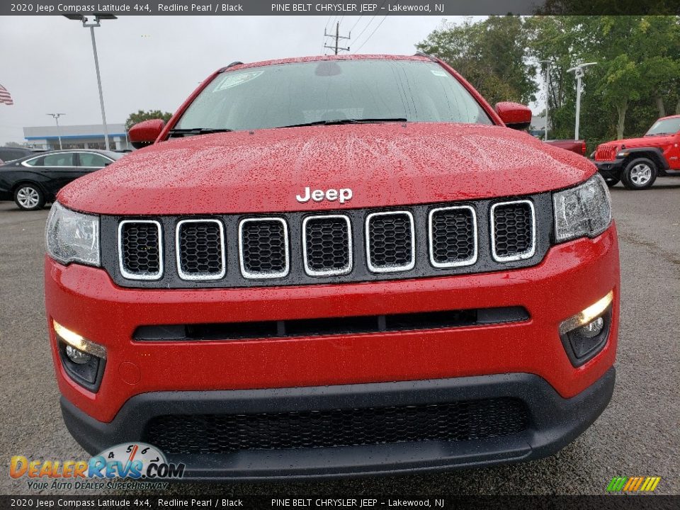 2020 Jeep Compass Latitude 4x4 Redline Pearl / Black Photo #2