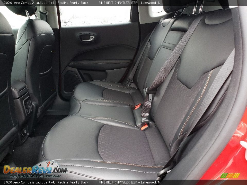 2020 Jeep Compass Latitude 4x4 Redline Pearl / Black Photo #6