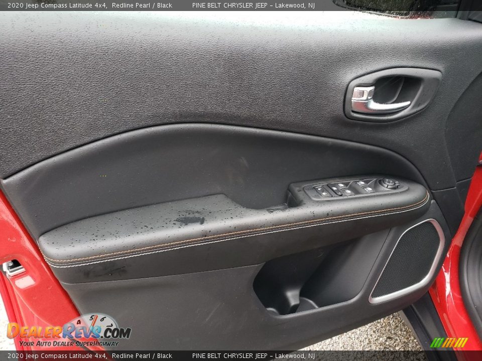 2020 Jeep Compass Latitude 4x4 Redline Pearl / Black Photo #8