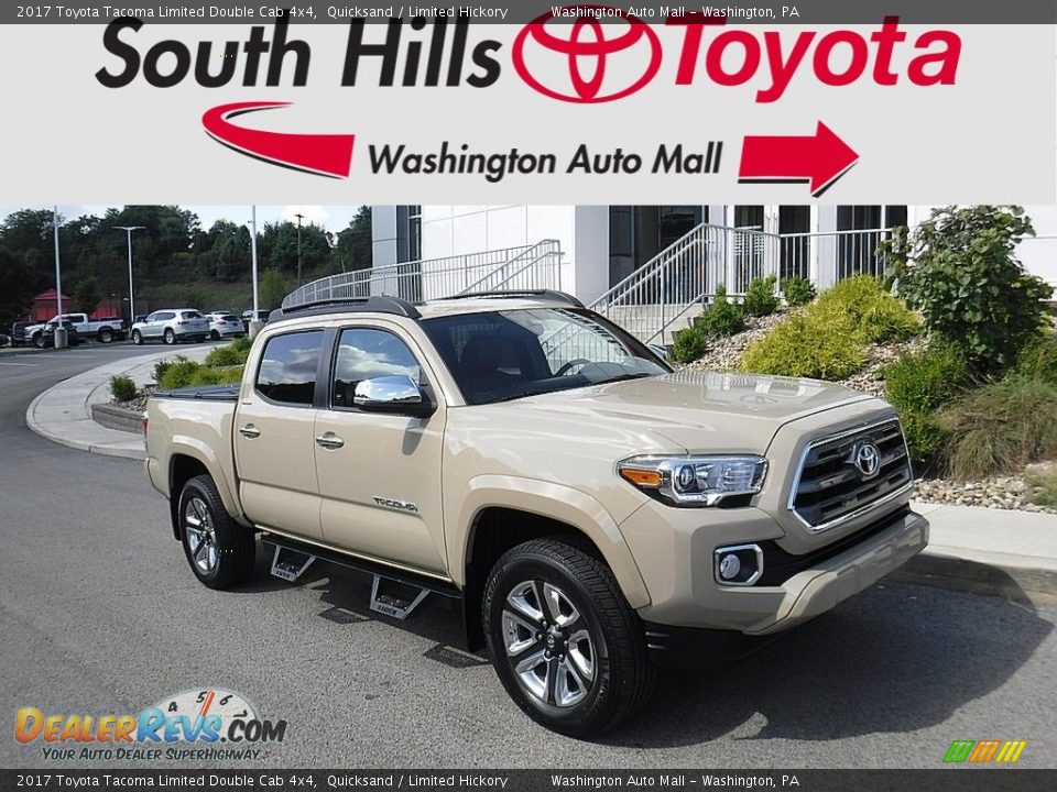 2017 Toyota Tacoma Limited Double Cab 4x4 Quicksand / Limited Hickory Photo #1