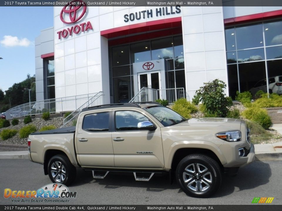 2017 Toyota Tacoma Limited Double Cab 4x4 Quicksand / Limited Hickory Photo #2