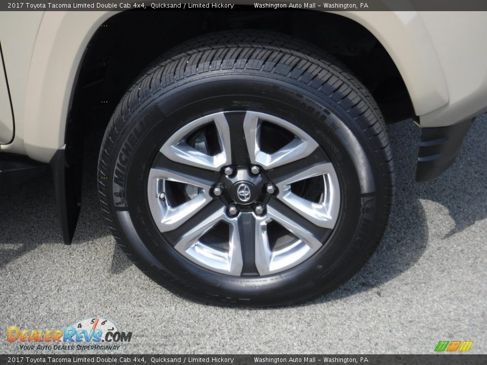 2017 Toyota Tacoma Limited Double Cab 4x4 Quicksand / Limited Hickory Photo #3