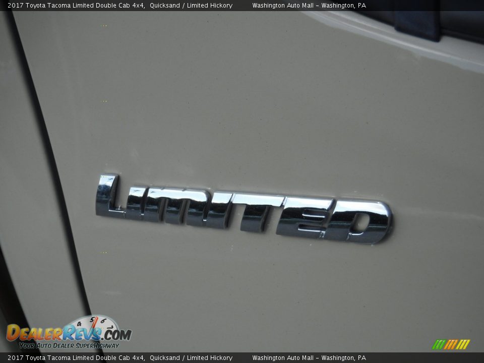 2017 Toyota Tacoma Limited Double Cab 4x4 Quicksand / Limited Hickory Photo #7