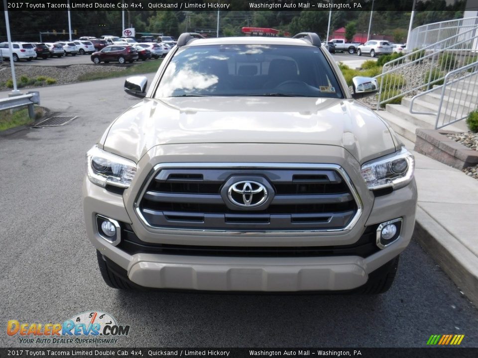 2017 Toyota Tacoma Limited Double Cab 4x4 Quicksand / Limited Hickory Photo #8