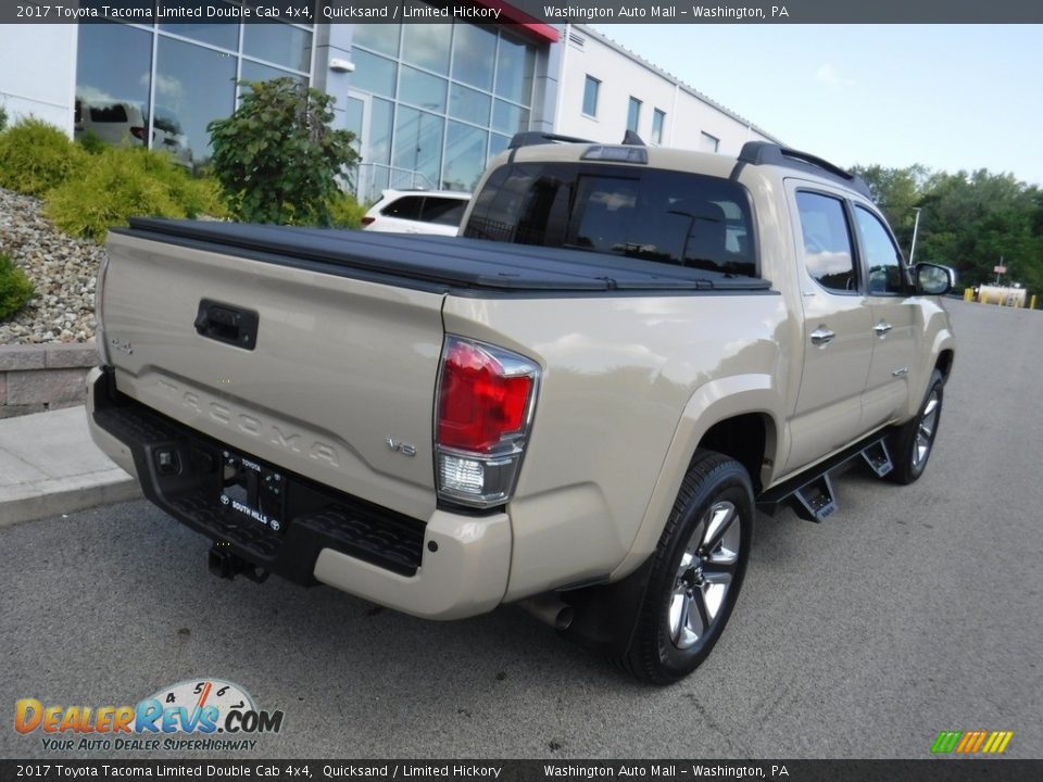 2017 Toyota Tacoma Limited Double Cab 4x4 Quicksand / Limited Hickory Photo #12