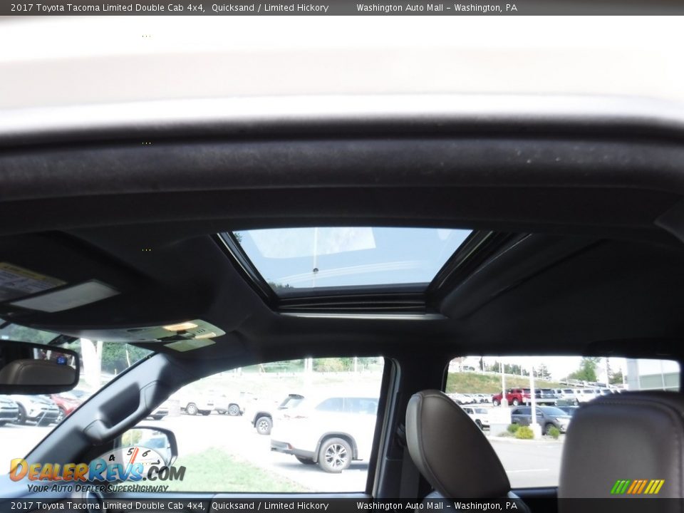 2017 Toyota Tacoma Limited Double Cab 4x4 Quicksand / Limited Hickory Photo #17