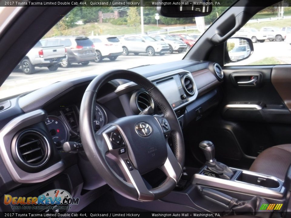 2017 Toyota Tacoma Limited Double Cab 4x4 Quicksand / Limited Hickory Photo #18