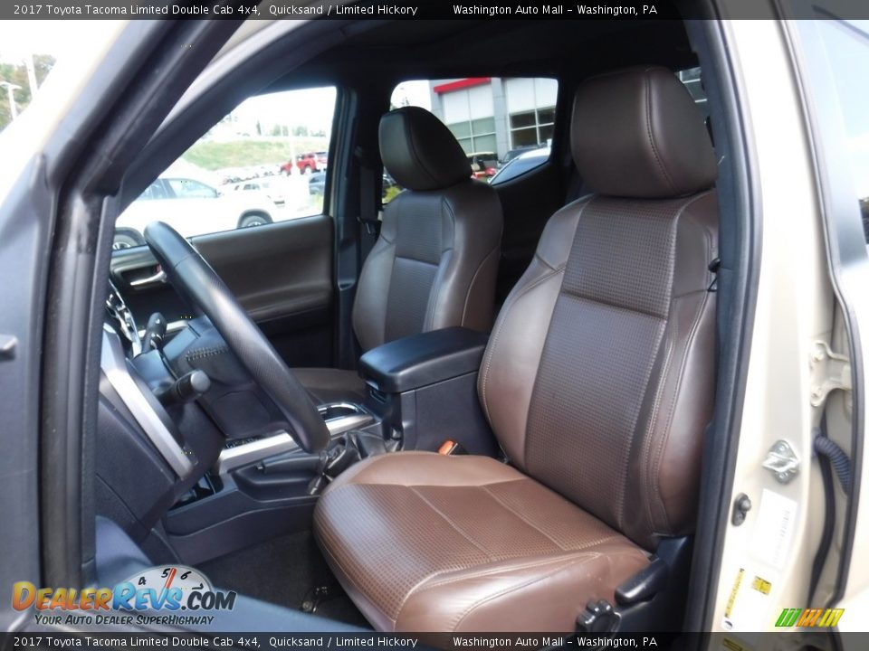 2017 Toyota Tacoma Limited Double Cab 4x4 Quicksand / Limited Hickory Photo #19